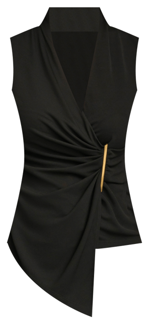 Women's Sleeveless V-Neck Top, Regular & Petite Sizes