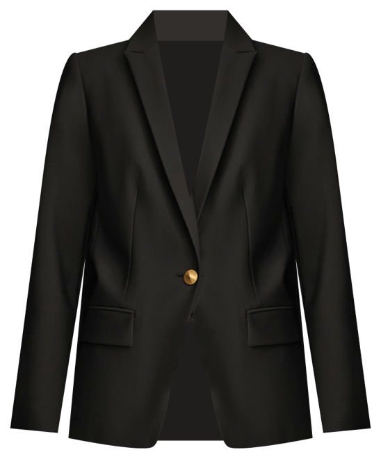 Women's One Button Blazer