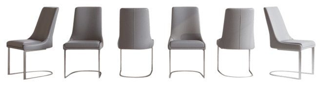 Tivie 6 Pc Dining Chair Set, Created for Macy's