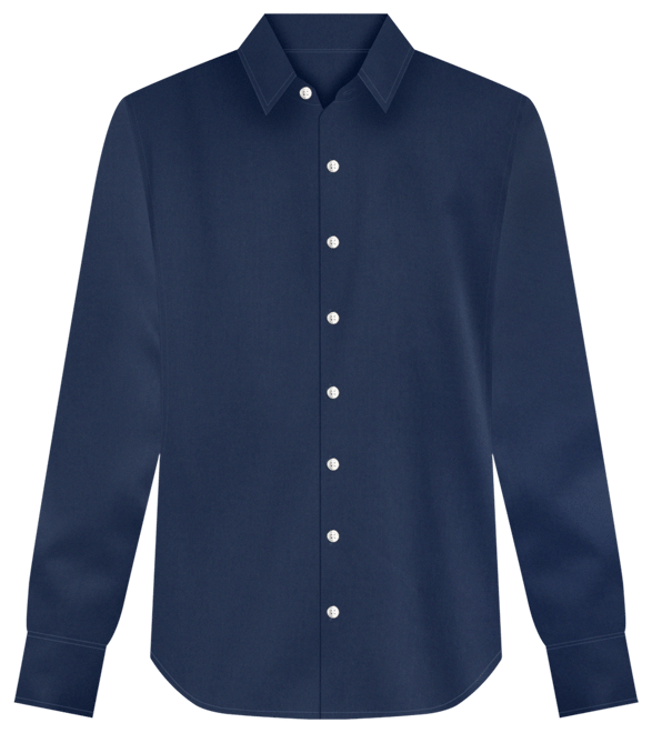 Men's Slim Fit Tonal Stripe Dress Shirt