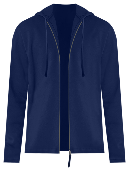 Petite Zip-Front Long-Sleeve Hoodie, Created for Macy's