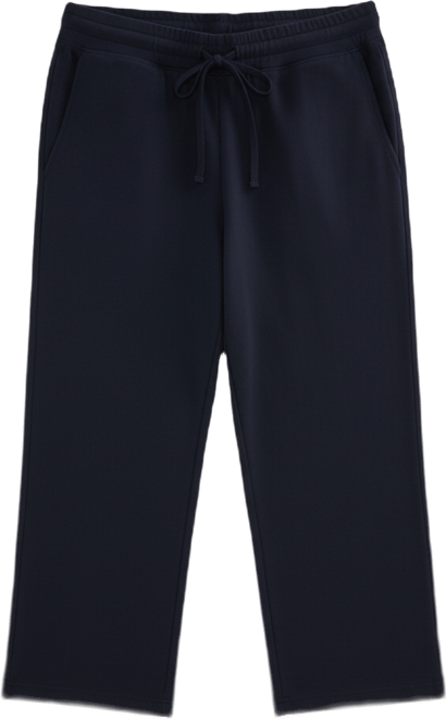 Petite Solid-Knit Mid-Rise Capri Pants, Created for Macy's