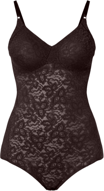 Women's Firm Tummy-Control Lace N Smooth Body Shaper DF8L10