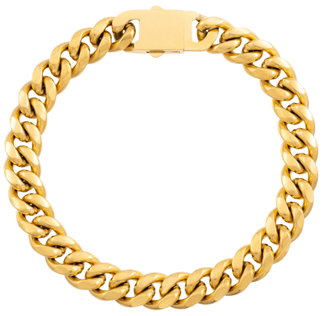 Smith Men's Heavy Curb Link Chain Bracelet