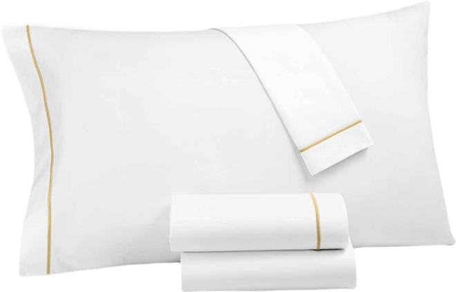 Italian Percale Cotton 4-Pc. Sheet Set, Full, Exclusively at Macy's