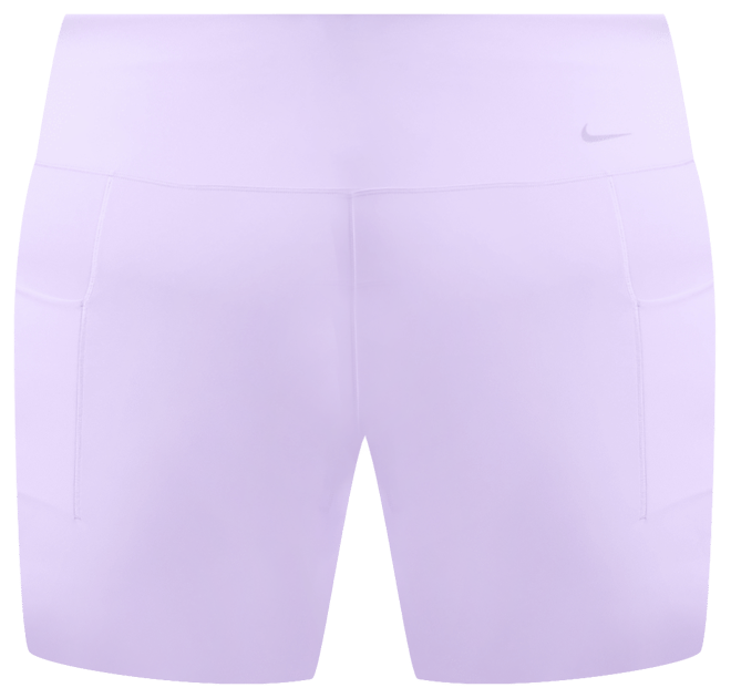 Nike Universa Women's High-Waisted 8" Biker Shorts with No Front Seam (Plus Size)