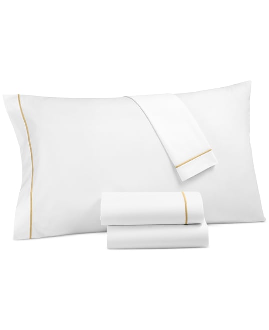 Italian Percale Cotton 4-Pc. Sheet Set, California King, Exclusively at Macy's