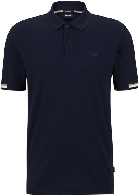 Boss by  Men's Regular-Fit Rubberized Logo Polo Shirt