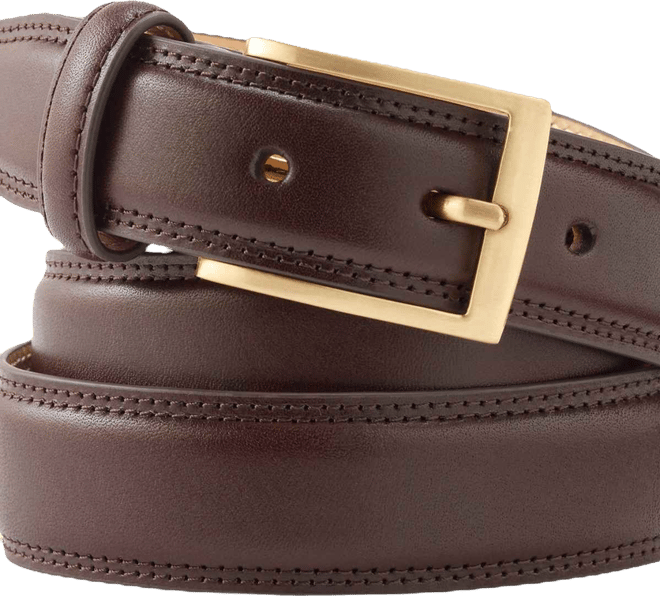 Men's Classic Leather Chino Belt