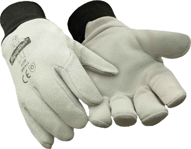 Men's Fleece Lined Insulated Leather Gloves