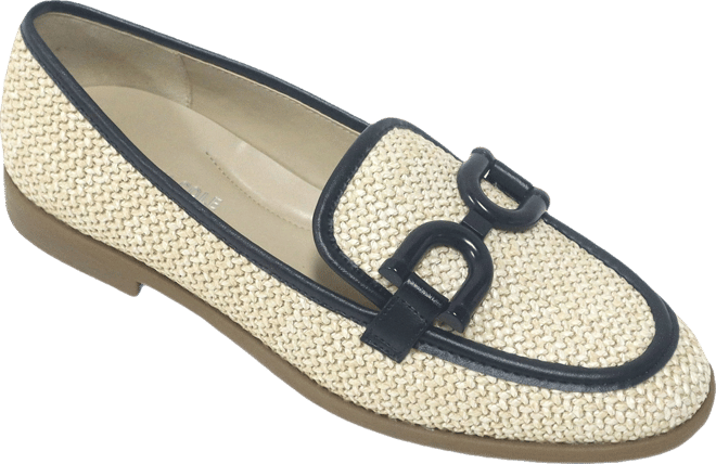 Women's Linda Bit Raffia Loafers