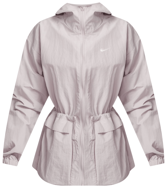 Nike Sportswear Everything Wovens เสื้อแจ็คเก็ตมีฮู้ดโอเวอร์ไซส์ผู้หญิง