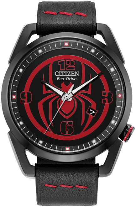 CITIZEN MARVEL クロノグラフ ブラックパンサー　中古品 CITIZEN MARVEL クロノグラフ ブラックパンサー中古品