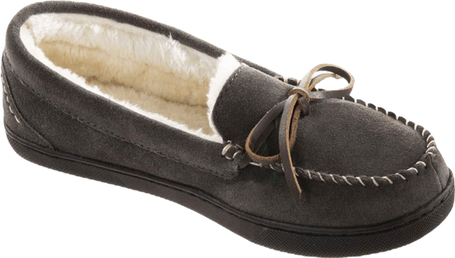 Women's Sage Genuine Suede Moccasin Slippers
