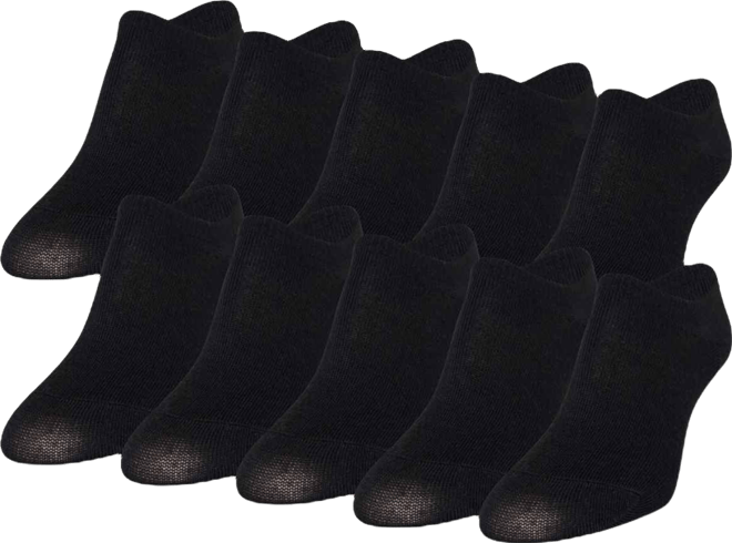 Women's 10-Pack Casual Triple-y Liner Socks