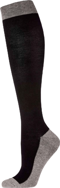 Two-Tone Contrast Women's Compression Socks