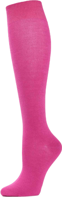Women's Bamboo Blend Knit Knee High Socks
