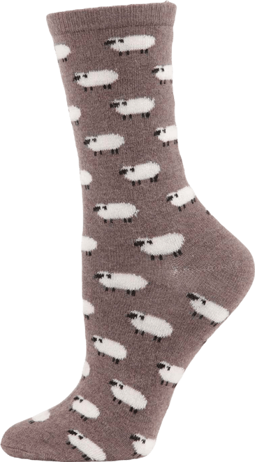 Women's Cashmere Blend Crew Socks