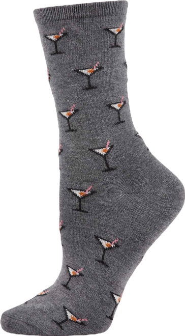 Women's Cashmere Blend Crew Socks