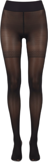 Women's High Waisted Body Slimming Control Top Tights