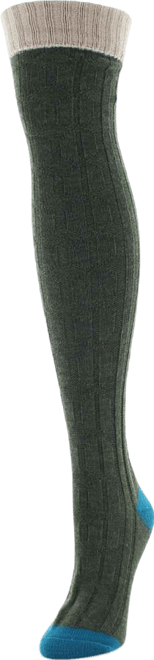 Women's Mixed Color Over The Knee Socks