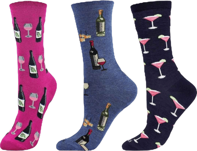 Women's Rayon from Bamboo Crew Bundle Socks Set