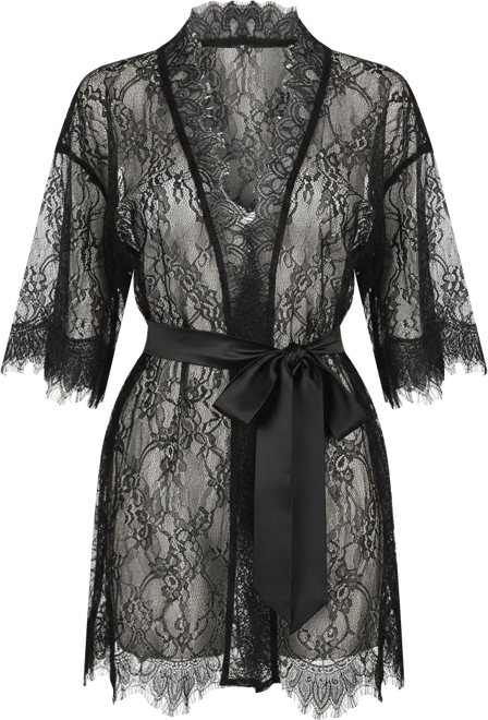 Women's Nathalie Sheer Lingerie Robe