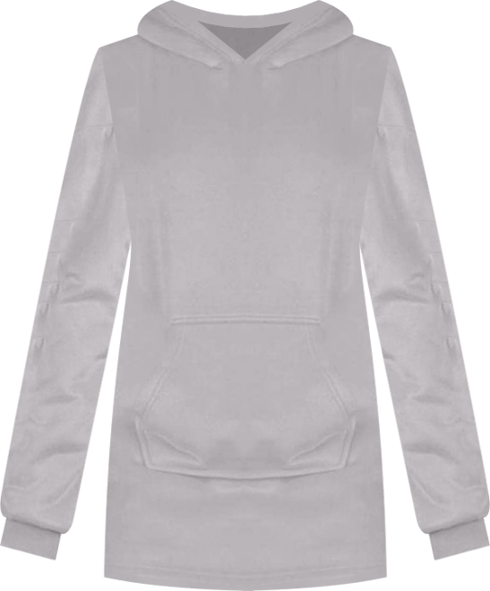 Women's Sherpa-Lined Velour Hooded Lounger