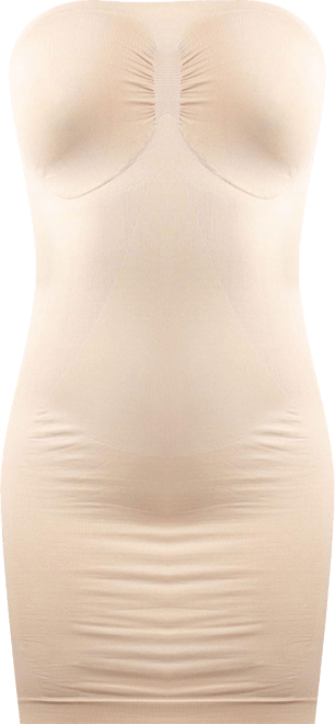 Women's Strapless Control Slip Seamless Shaper
