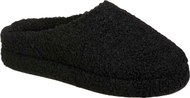 Women's Memory Foam Berber Fiona Comfort Hoodback Slippers