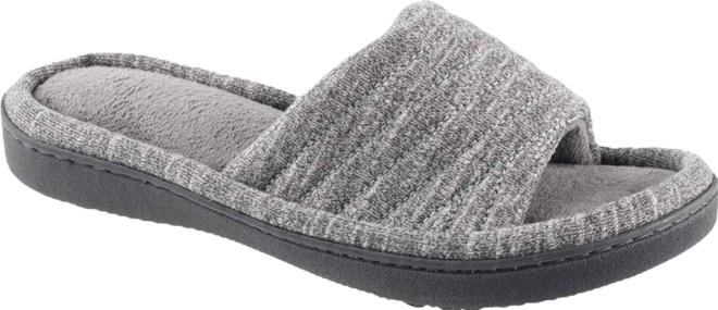 Isotoner Women's Space Knit Andrea Slide Slipper, Online Only