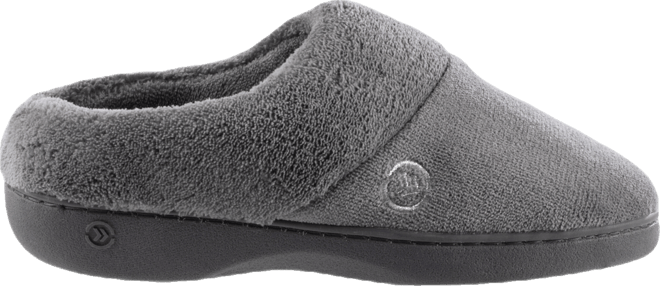 Women's Micro Terry Sport Hoodback Slippers