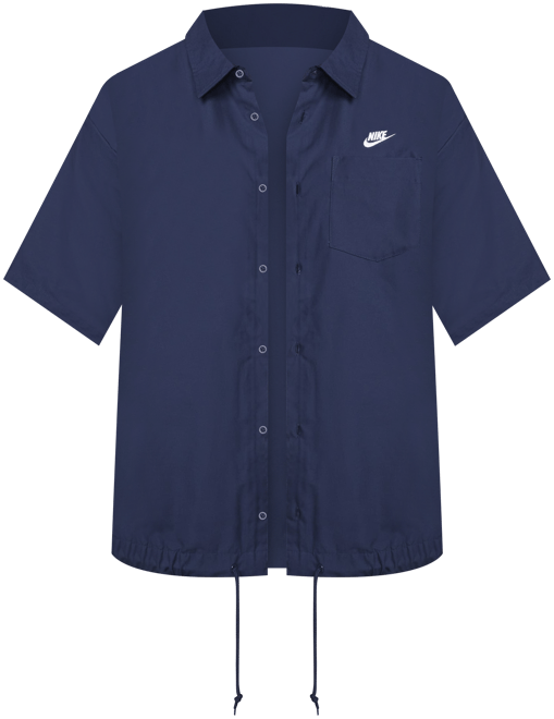 Nike Club Men's Short-Sleeve Oxford Button-Up Shirt