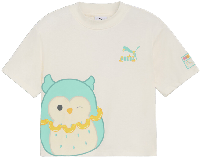 PUMA x SQUISHMALLOWSs' Winston T-Shirt, Toddlers, Warm White