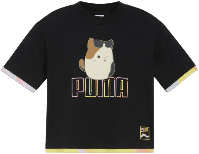 PUMA x SQUISHMALLOWSs' Cam T-Shirt, Toddlers, Black