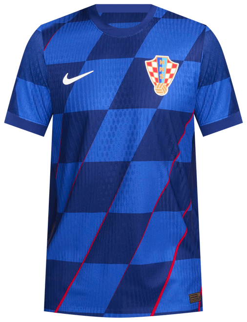 Croatia 2024/25 Match Away Men's Nike Dri-FIT ADV Football Authentic Short-Sleeve Shirt
