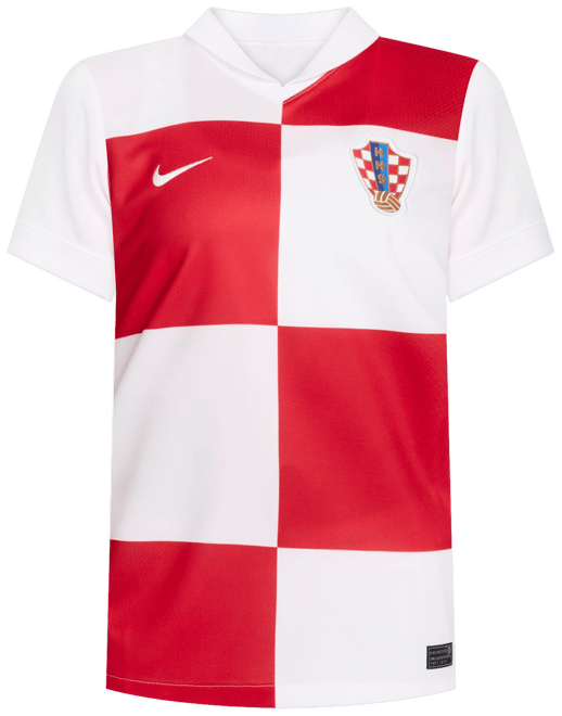 Εντός έδρας Κροατία 2024/25 Stadium Γυναικεία ποδοσφαιρική φανέλα Nike Dri-FIT Replica