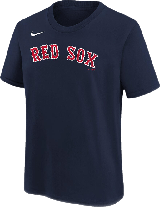 Big Boys  David Ortiz Navy Boston Red Sox Home Player Name and Number T-shirt
