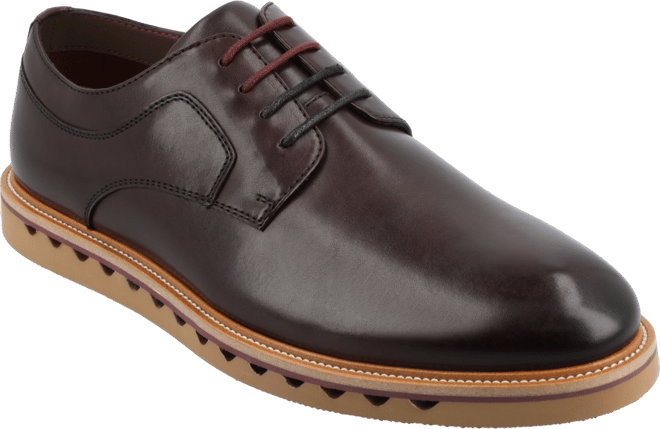 Men's William Tru Comfort Foam Plain Toe Lace-Up Derby Shoes