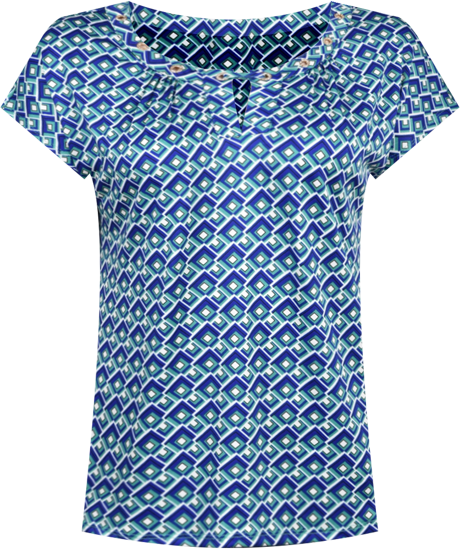 Women's Extended Sleeve Top with Grommets