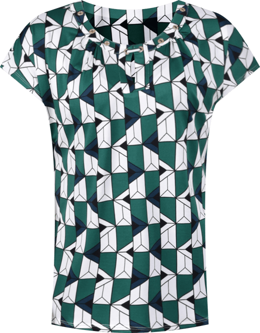 Women's Extended Sleeve Top with Grommets