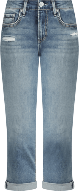 Women's Suki Mid Rise Curvy Fit Capri Jeans