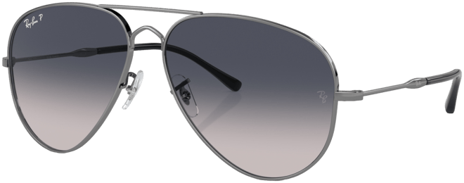 Unisex Polarized Sunglasses, Old Aviator Rb3825