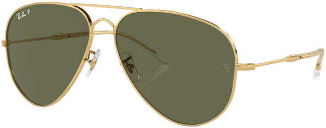 Unisex Polarized Sunglasses, Old Aviator Rb3825