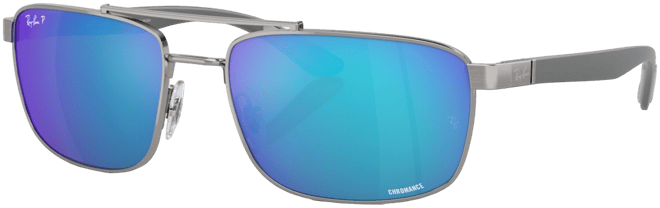 Unisex Polarized Sunglasses, Rb3737 Chromance Rb3737Ch