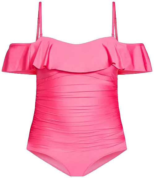 Plus Size Ingrid Ruffle 1 Piece Swimsuit