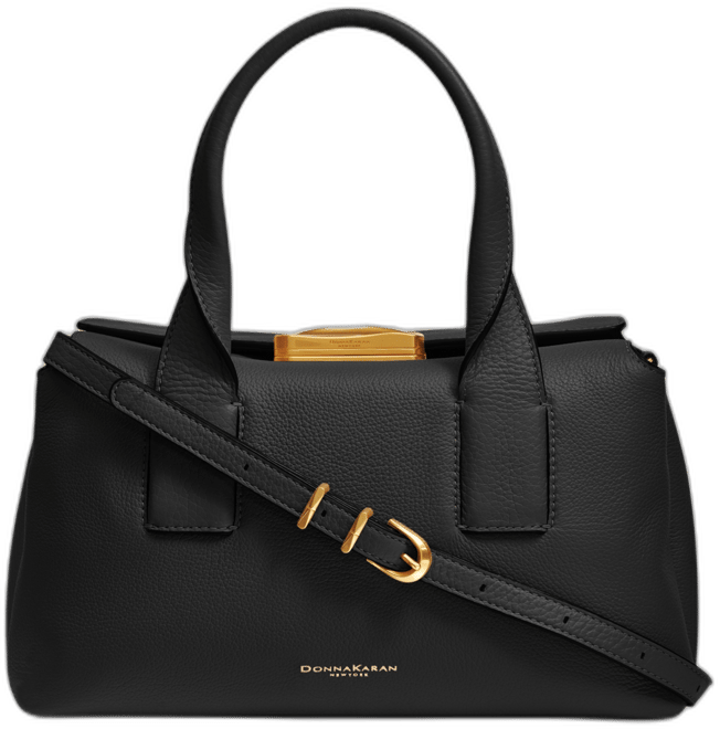 Amagansett Soft-Rolled Leather Satchel with Sculpted Magnet Closure