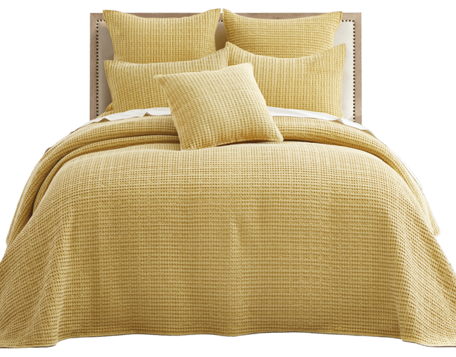 Mills Waffle Classic 3-Pc. Bedspread Set, Full