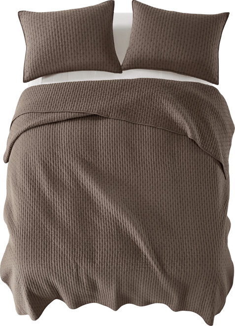 Cross Stitch Stitching 3-Pc. Quilt Set, King/California King