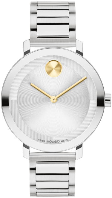 Women Bold Evolution 2.0 Swiss Quartz Stainless Steel 34mm Watch